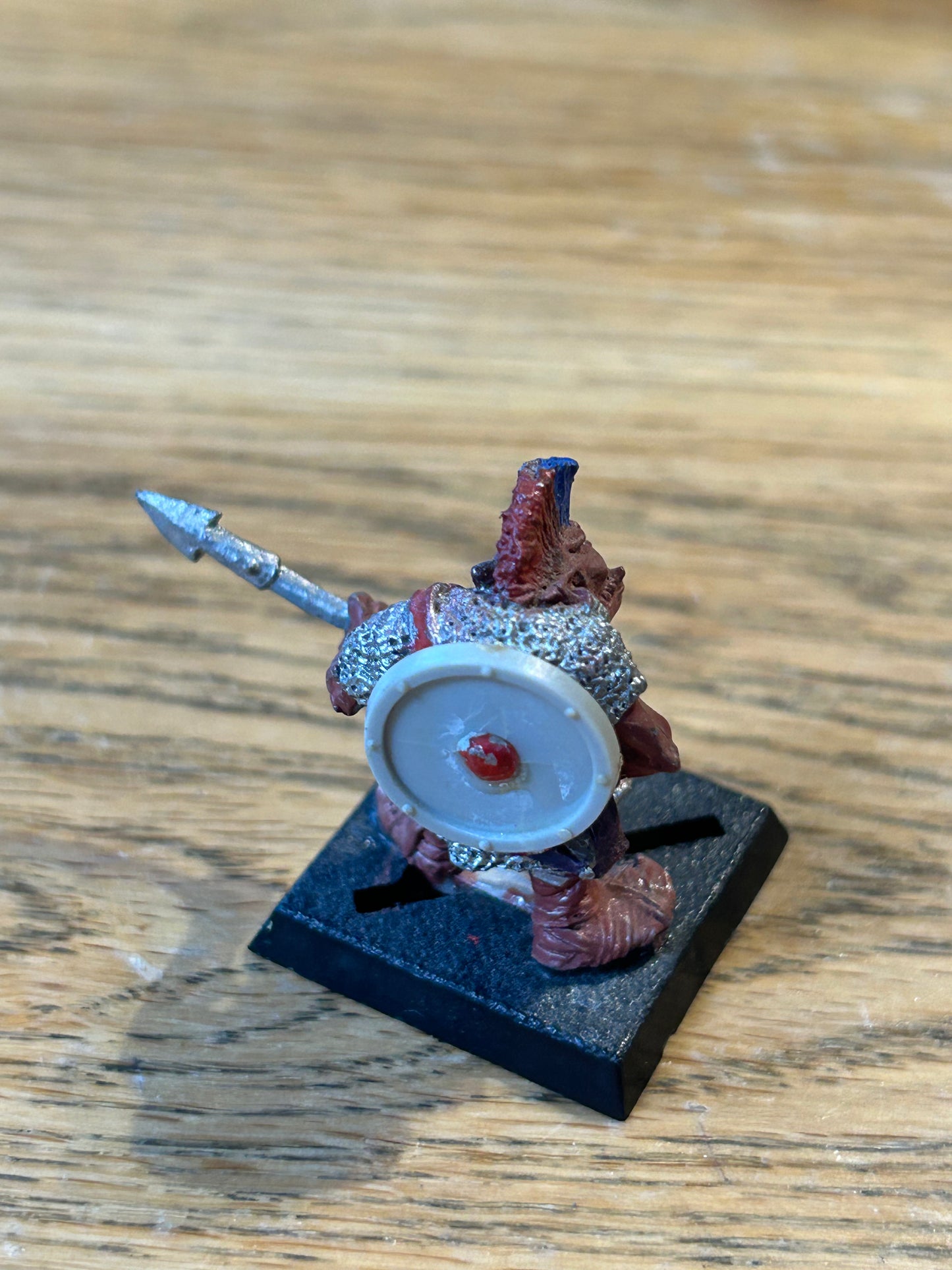 Games Workshop Citadel ORC4Command Champions Malgrunt Spear Crest Orcs Orc 1987