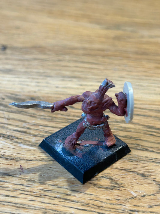 Warhammer fantasy savage orc sword and shield