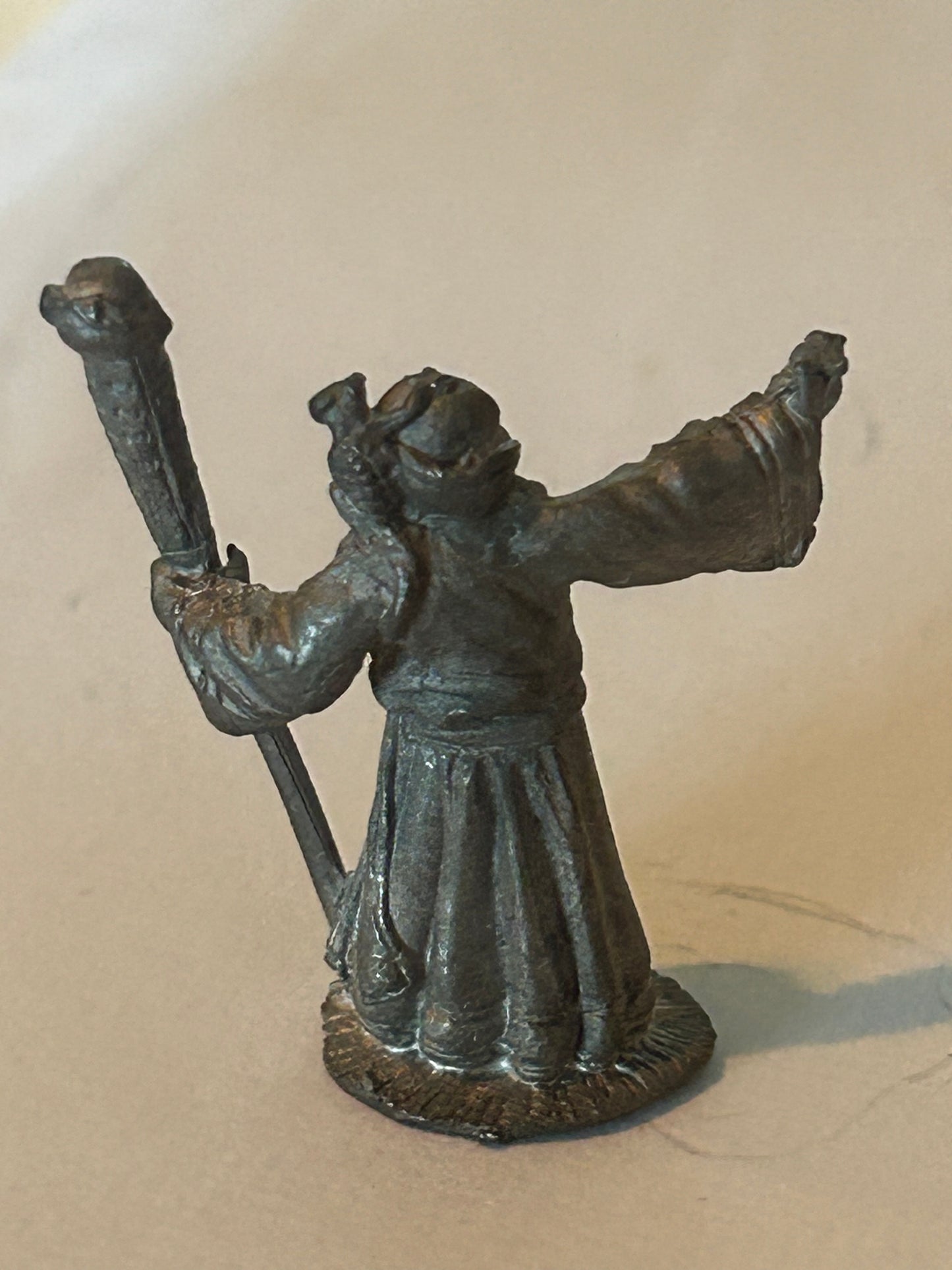 WARHAMMER CITADEL OOP 1980s FANTASY ADVENTURER FA21 EVIL WIZARD STAFF C02 MAGE