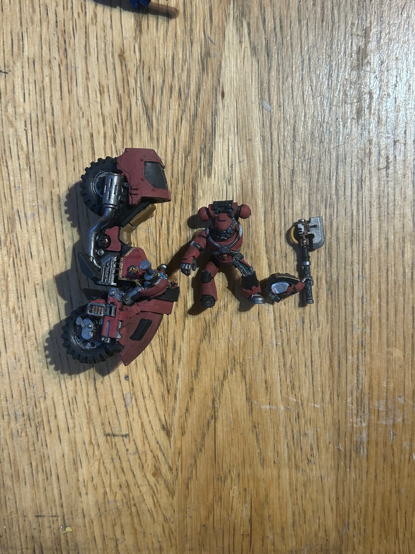 Warhammer 40k space marine outrider bike forgeworld