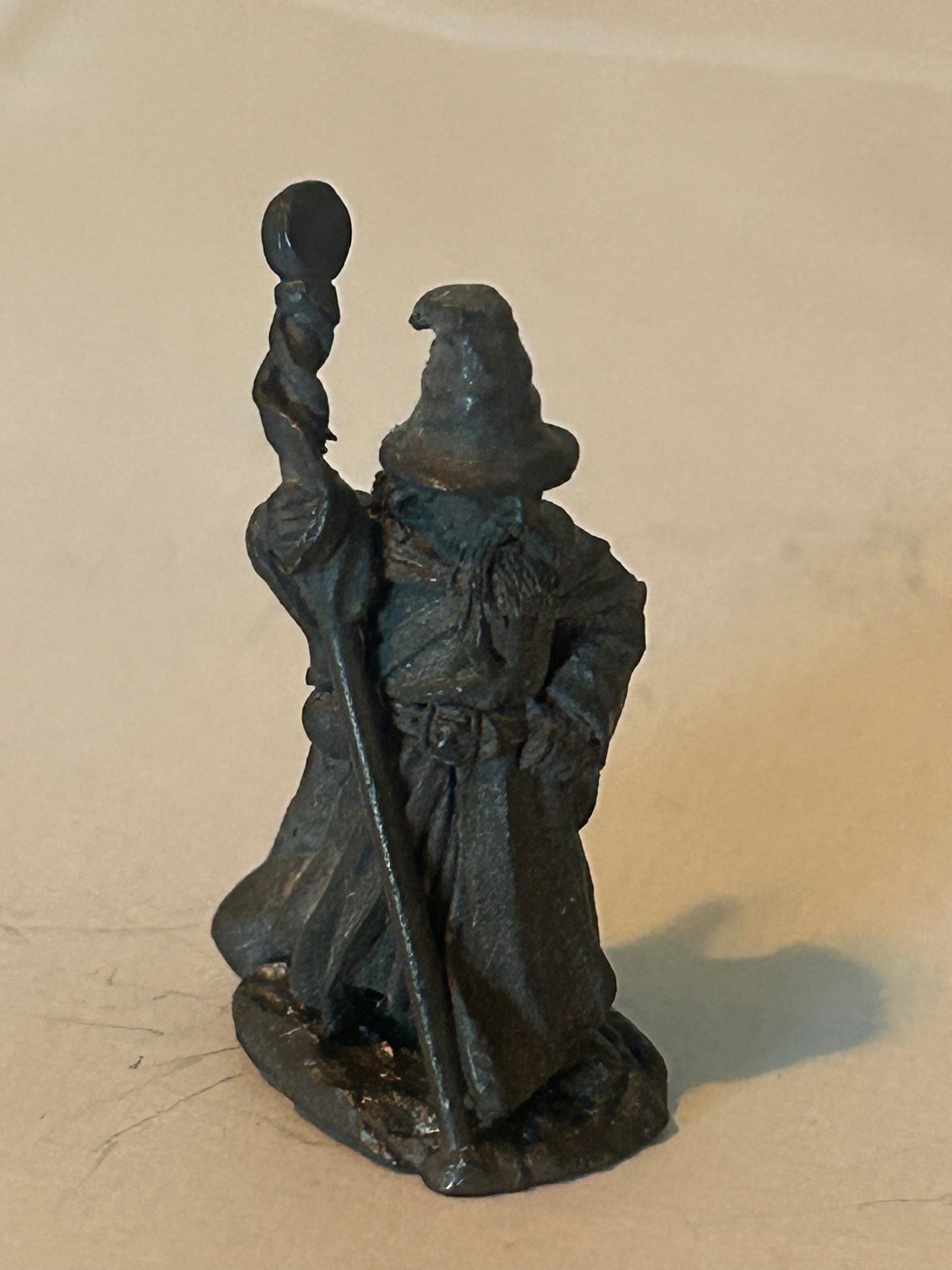 WARHAMMER CITADEL OOP 1980s FANTASY ADVENTURER FA2 WIZARD VERSION 2 with staff