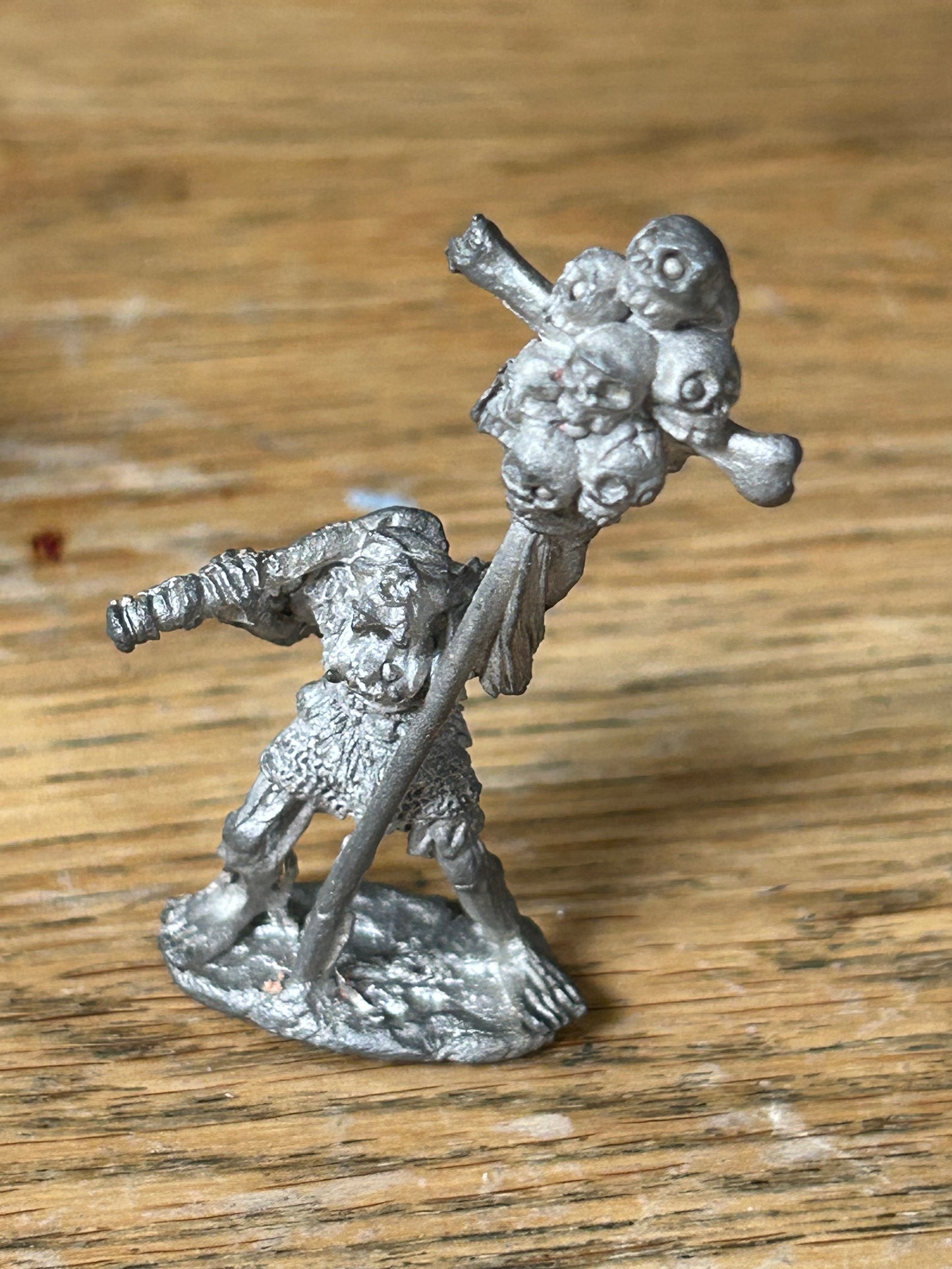 1984 Citadel Miniatures Orc Harboth Standard, Black Mountain Boys Bearer