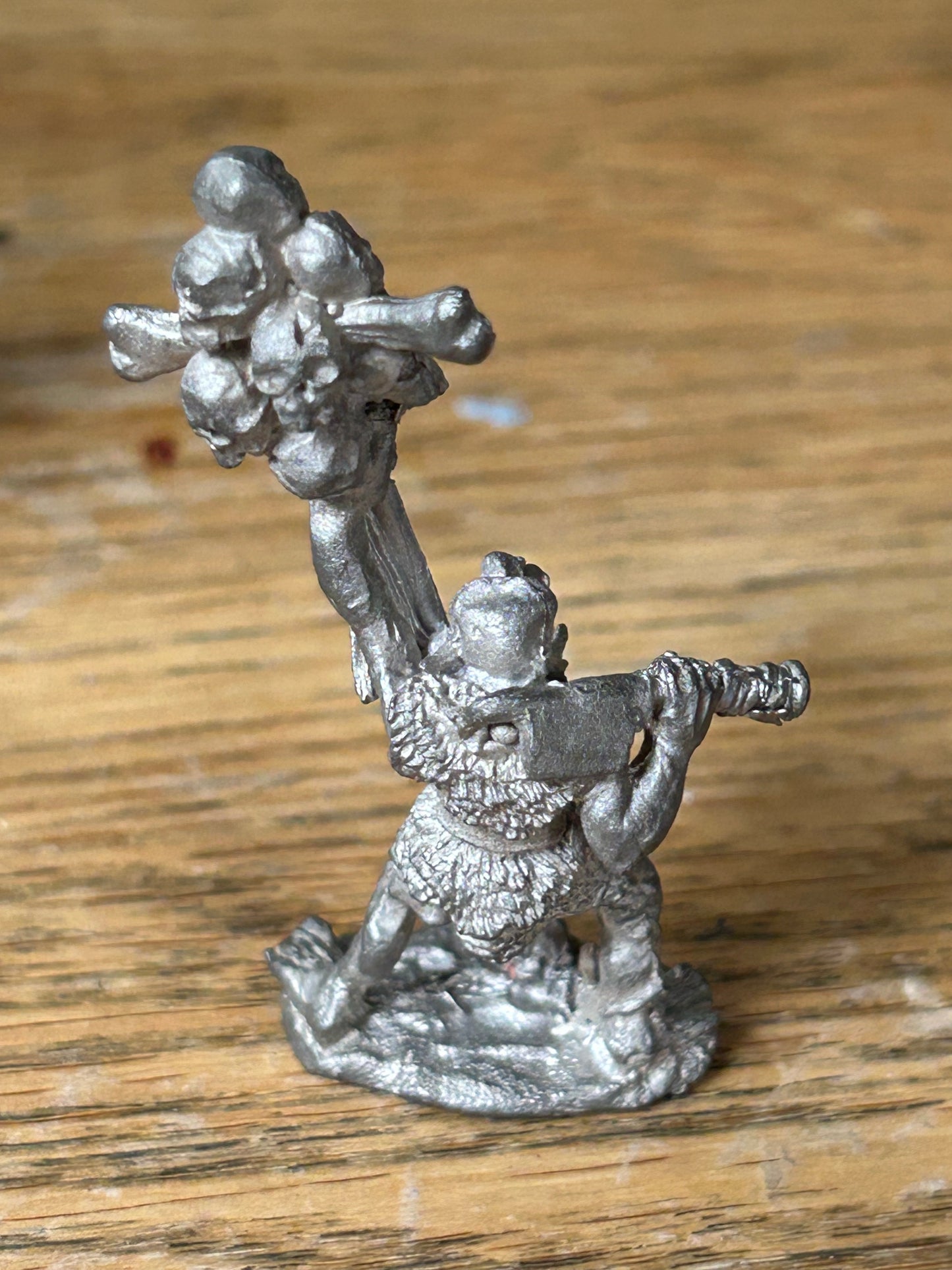 1984 Citadel Miniatures Orc Harboth Standard, Black Mountain Boys Bearer