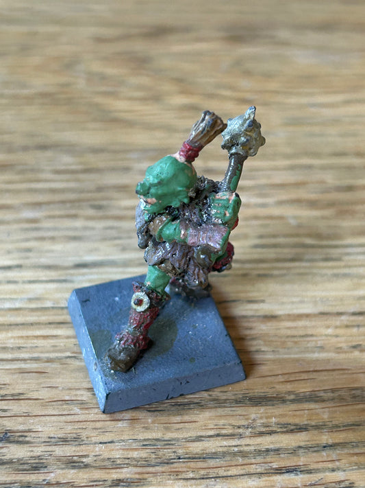Half Orc of Saruman ME43 Citadel 1986 metal warhammer fantasy with mace