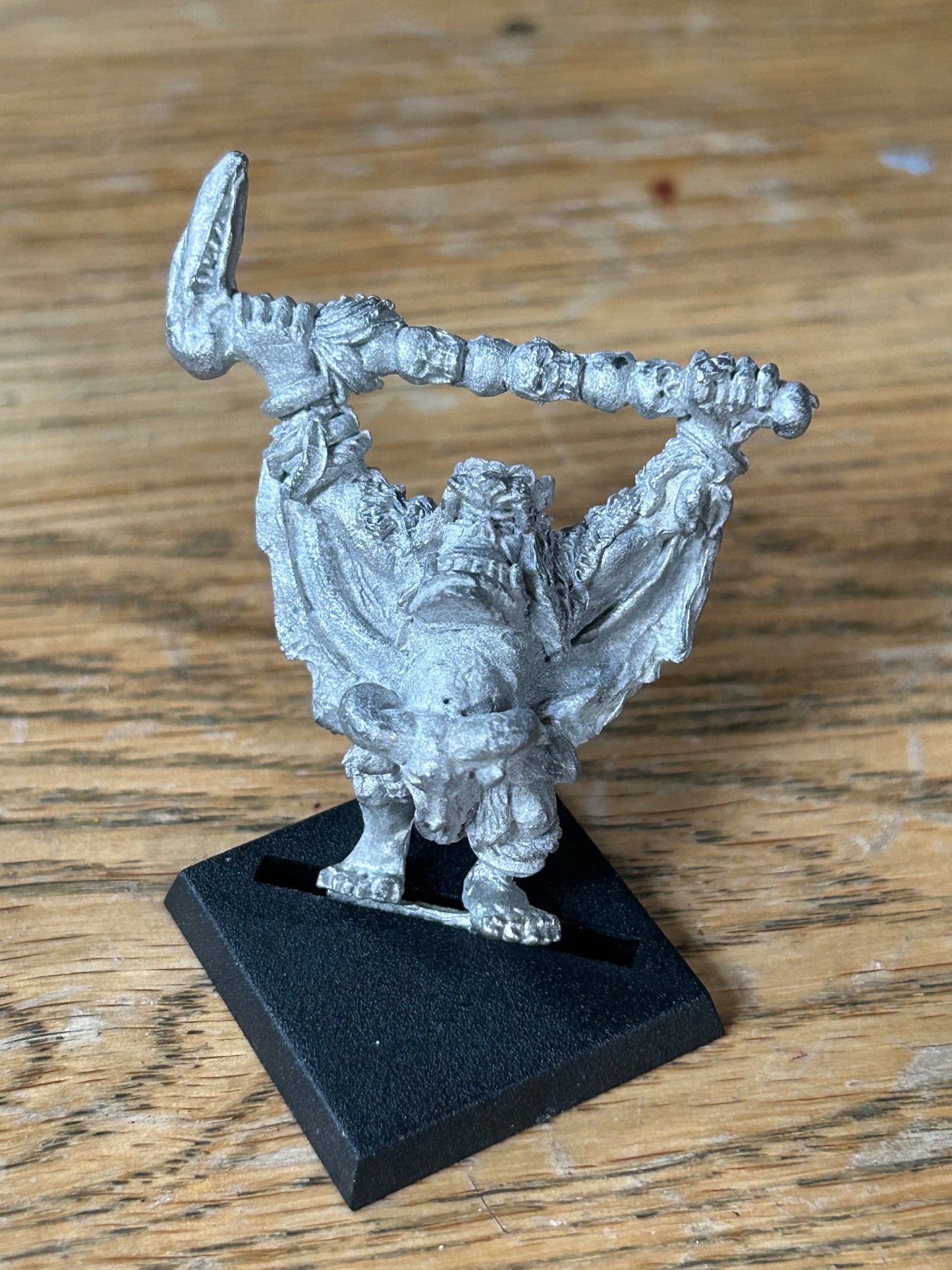 vintage Citadel Warhammer fantasy metal figure Orcs & Goblins Savage Orc Shaman