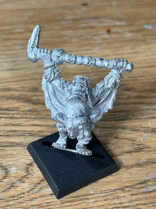 vintage Citadel Warhammer fantasy metal figure Orcs & Goblins Savage Orc Shaman