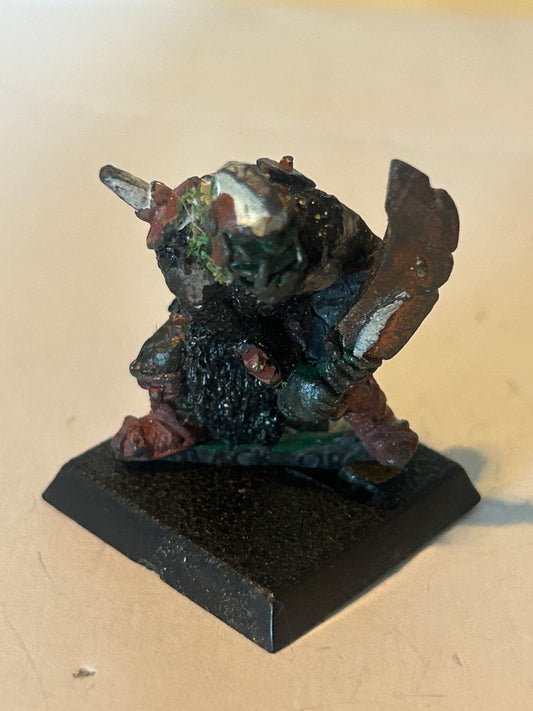 Citadel Warhammer N11 Black Orcs Orc Warlord Nick Lund Games Workshop Chronicle