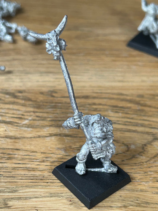 Savage Orc Standard Bearer Citadel Games Workshop Warhammer WFB Boy 1990s Metal