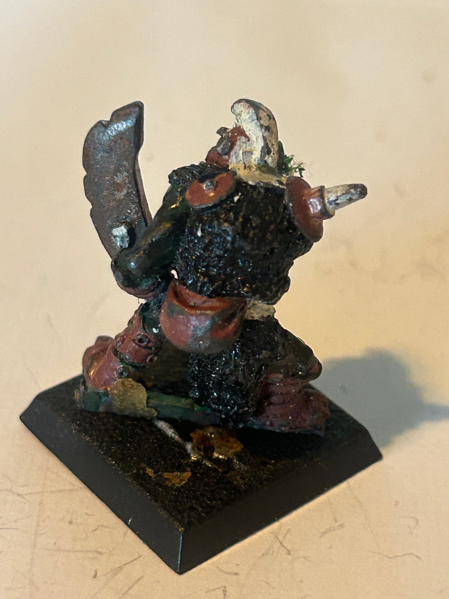 Citadel Warhammer N11 Black Orcs Orc Warlord Nick Lund Games Workshop Chronicle