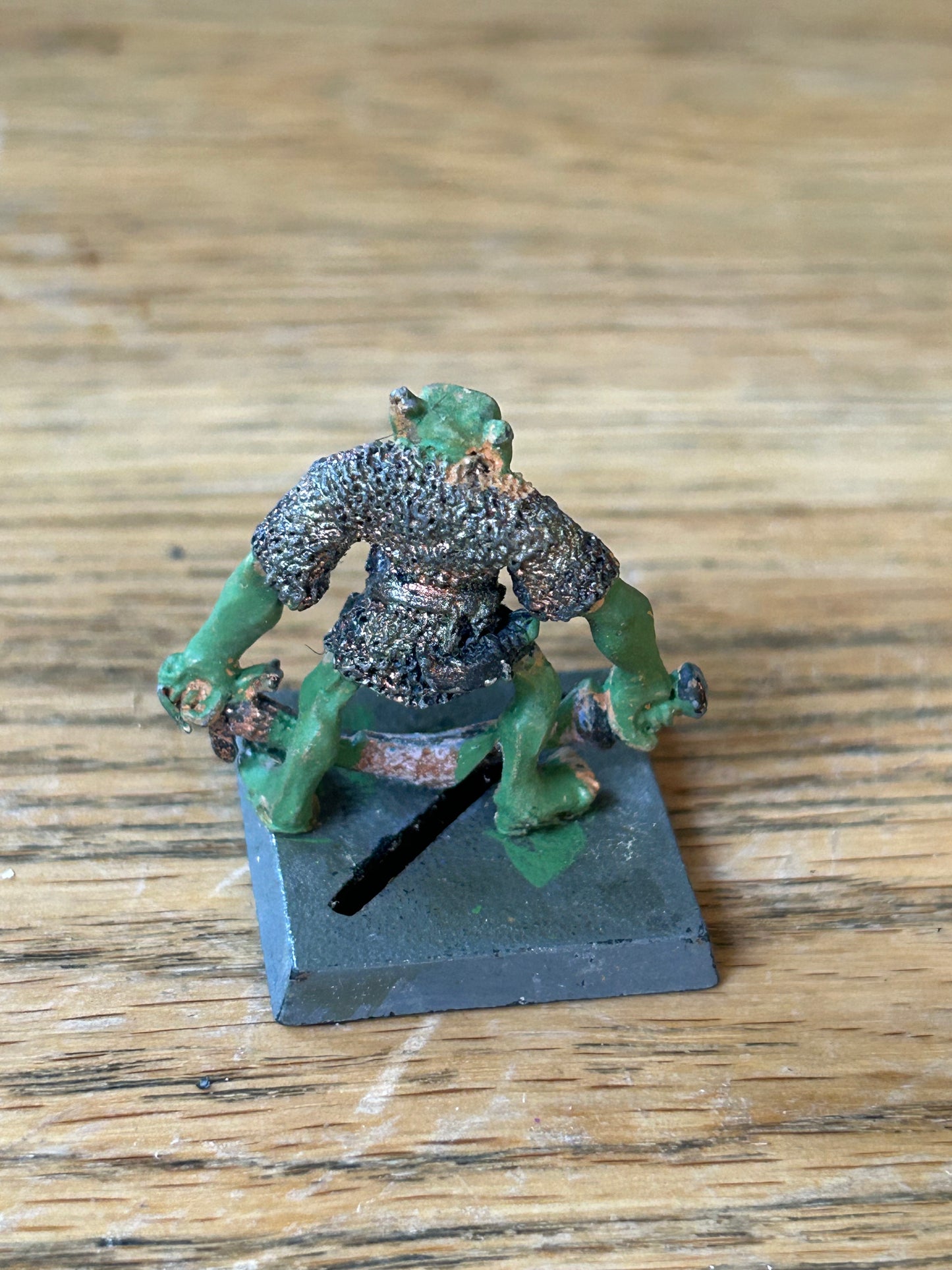 Warhammer Fantasy Battles Old World Orc Warrior cyclops  Metal (no tab)