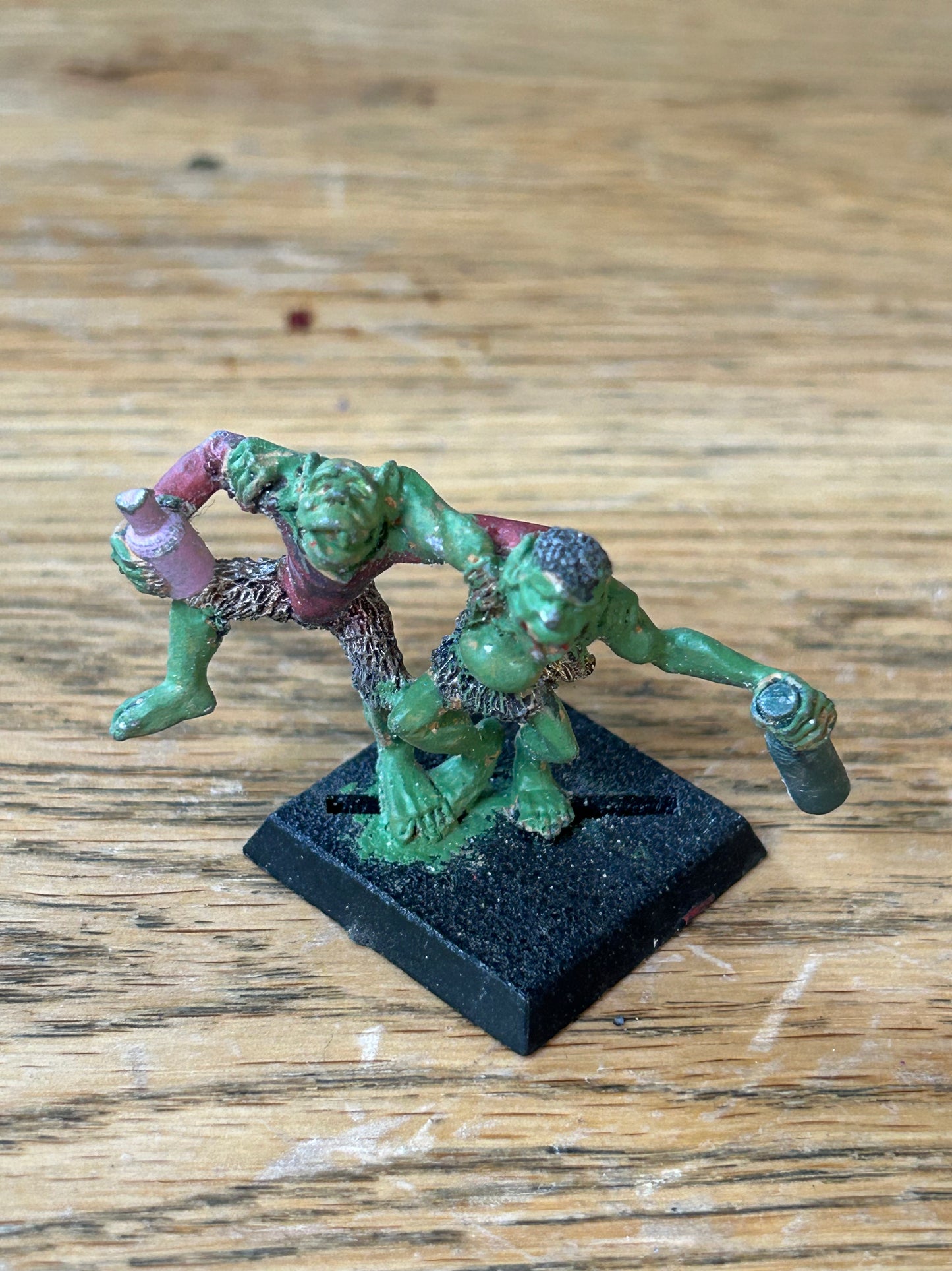 Orcs Warhammer  orc drunk duo Villager 1986 Metal