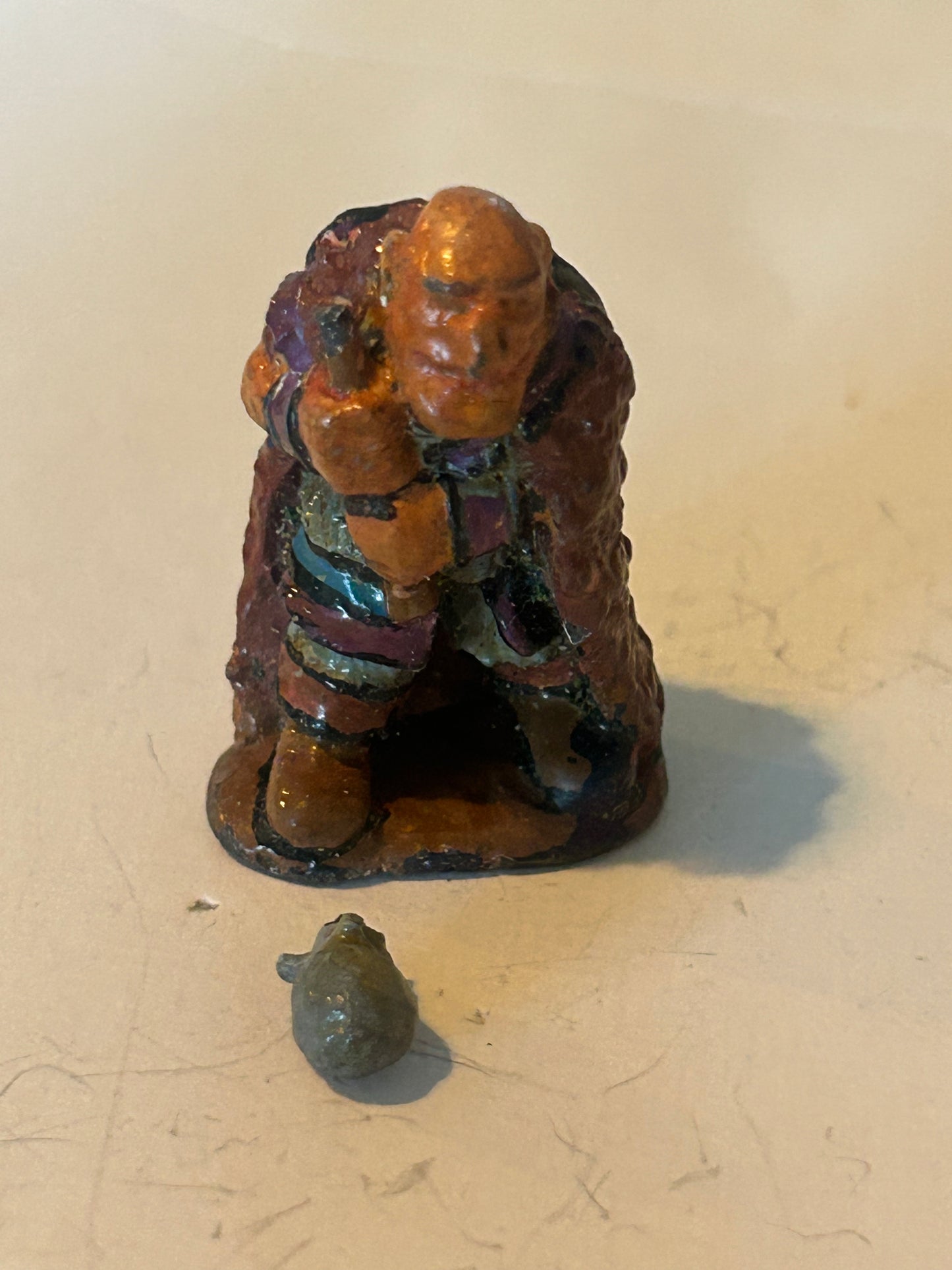 GOLGFAG'S MERCENARY OGRE TROOPER Pre-Slotta Regiment of Renown Army 1980s N4d