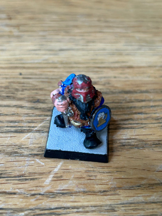Warhammer Citadel 1985 Dwarf C06 High Assassin Thief Adventurer - Metal