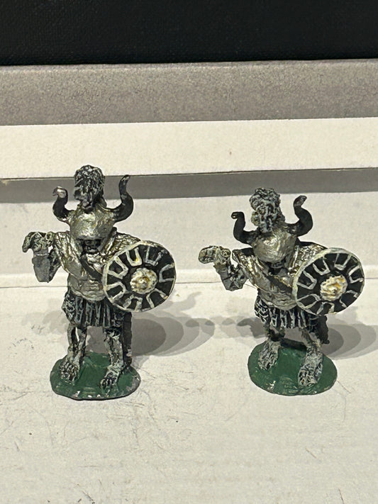 Asgard miniatures skeleton x2 missing their double handed swords