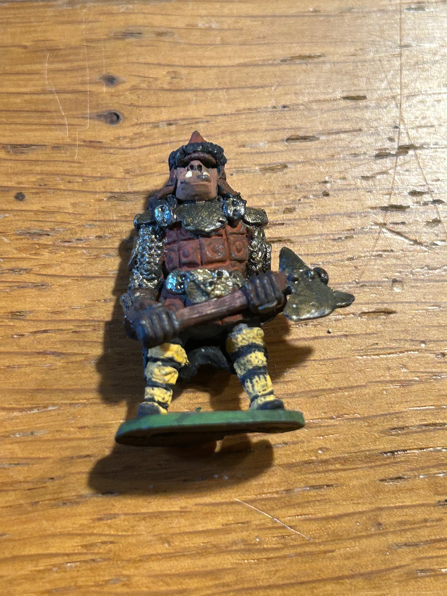 Warhammer fantasy orcs chronicle orc with double handed axe