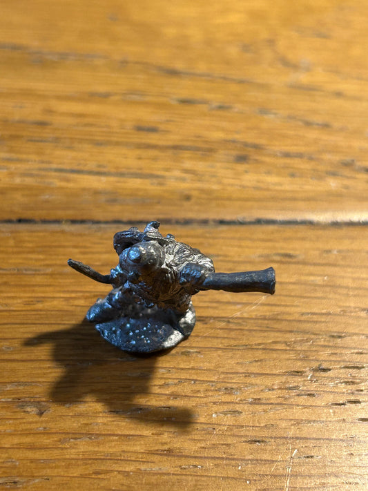 Vintage Citadel 1980s Fantasy Tribes FTD10 “ Dwarf Trumpeter
