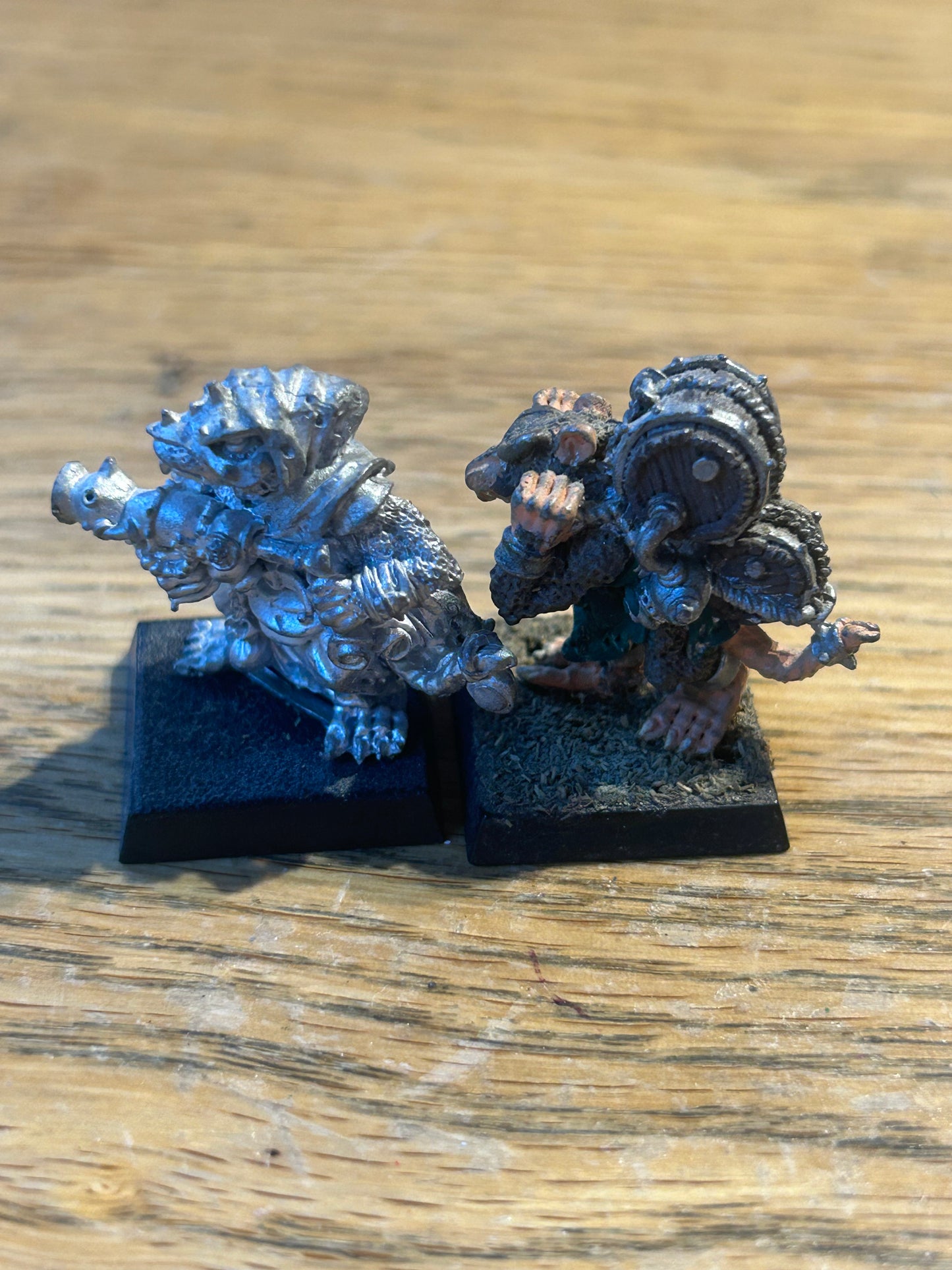 WARHAMMER Fantasy SKAVEN METAL Warp Fire Thrower old world 0601/05 war machines