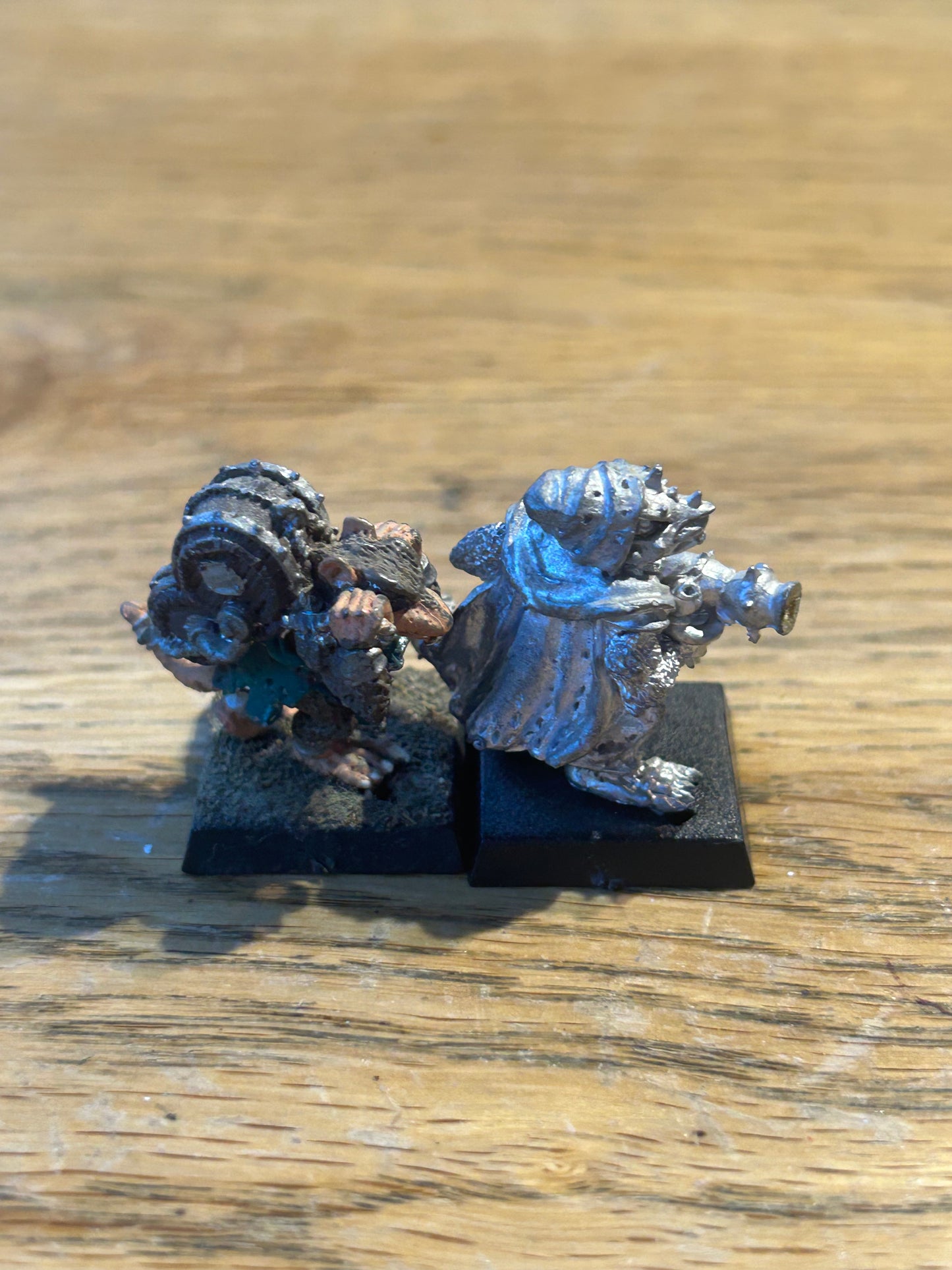 WARHAMMER Fantasy SKAVEN METAL Warp Fire Thrower old world 0601/05 war machines