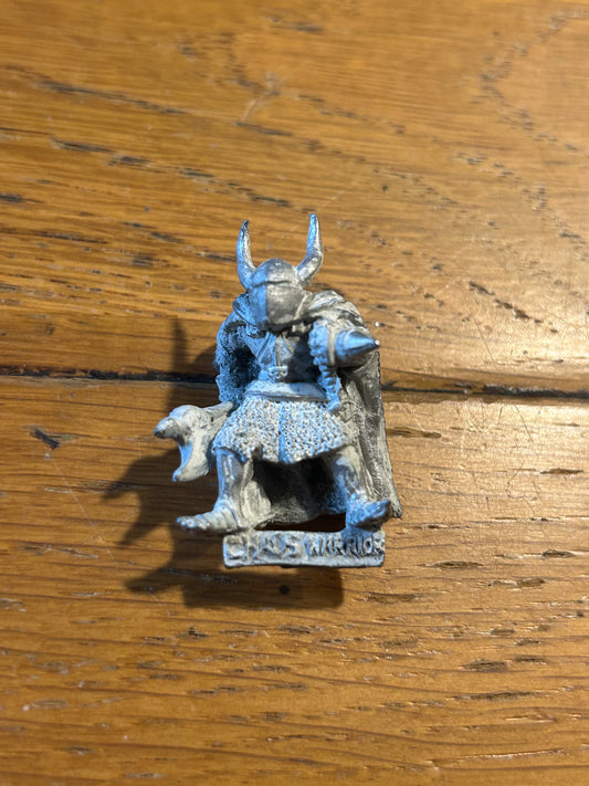 Warhammer fantasy chaos warrior metal 1980’s