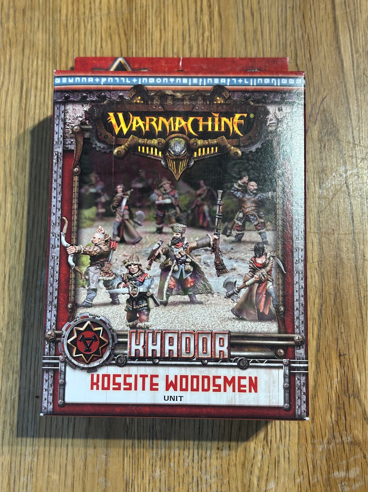 Warmachine Kossite Woodsmen unit Khador new in box