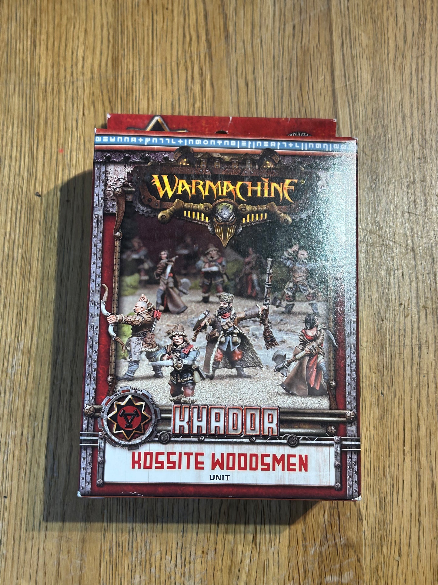 Warmachine Kossite Woodsmen unit Khador new in box