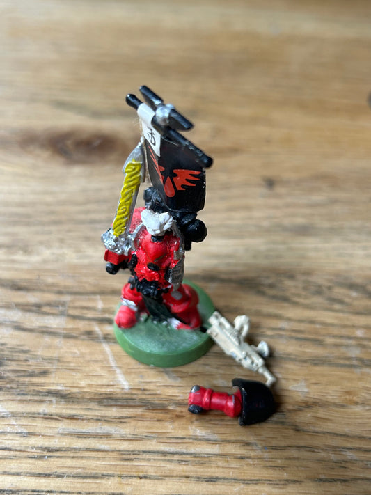 Games Workshop Warhammer 40k 2nd Edition Metal Space Marine Librarian Epistolary