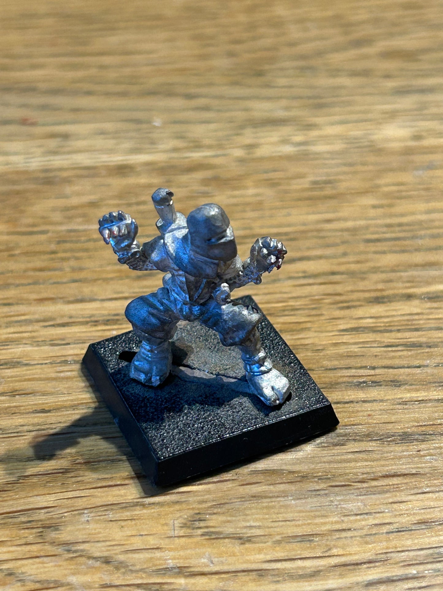 Vintage Citadel OH1 Oriental Hero Ninja Tiger Claws Metal Miniature GW 1986 RARE