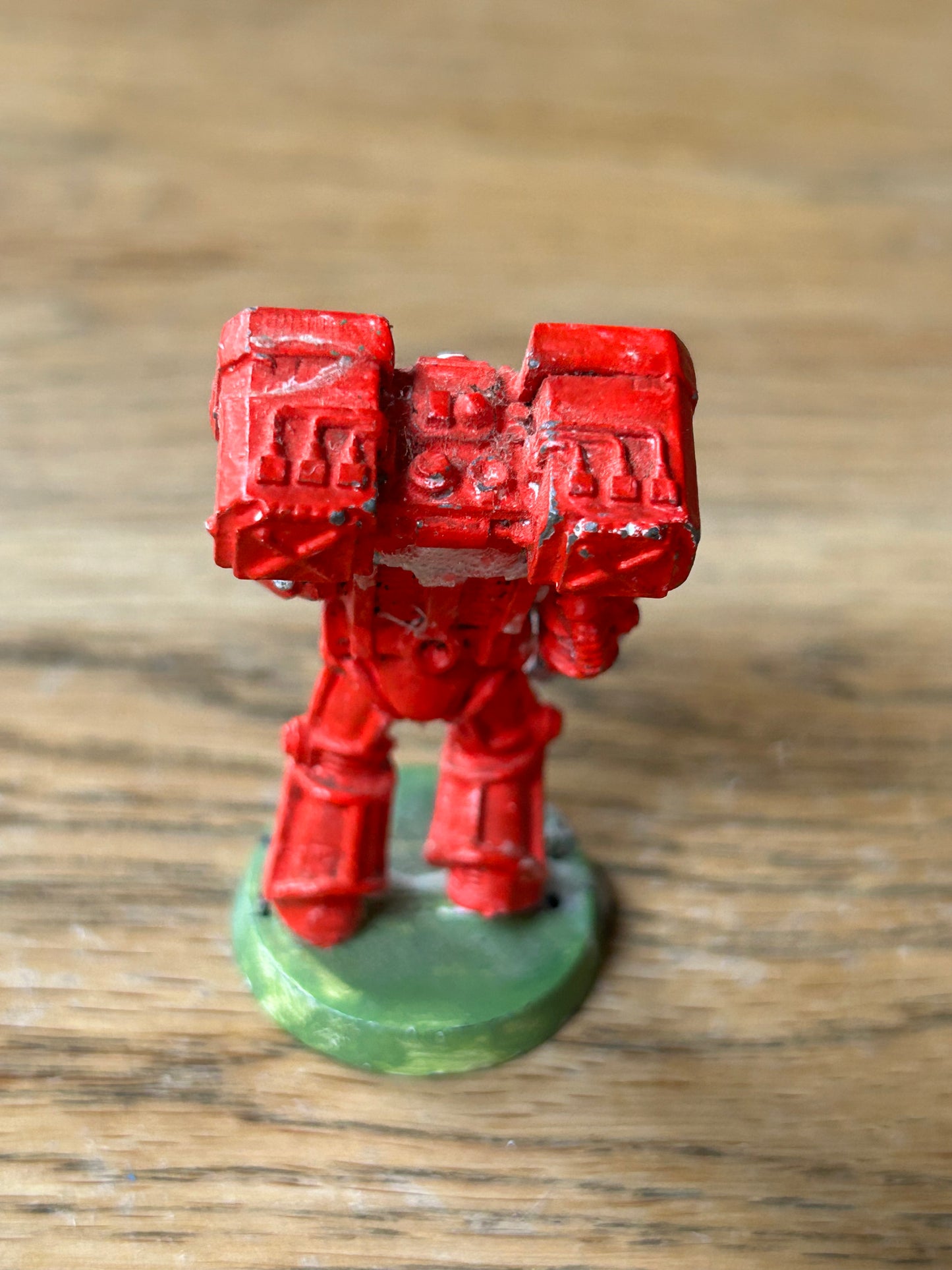 TERMINATOR WITH CYCLONE MISSILE LAUNCHER SPACE MARINES METAL WARHAMMER 40,000