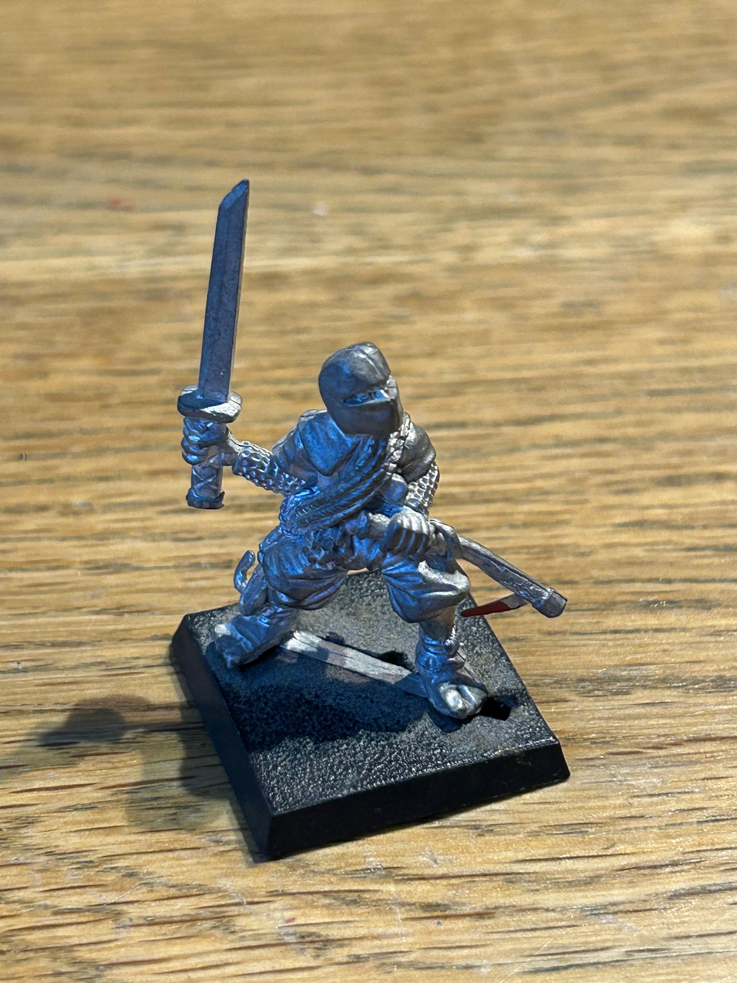 Vintage Warhammer Oriental Heroes OH1 Ninja 'Tori-Jima' (Dungeonquest) Metal
