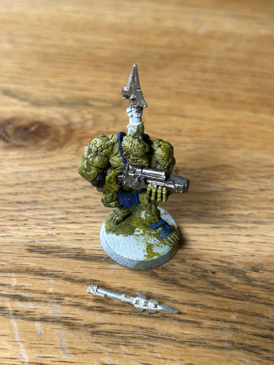 Games Workshop Necromunda Scavvy Scaly with Scatter Cannon Scavvies GW
