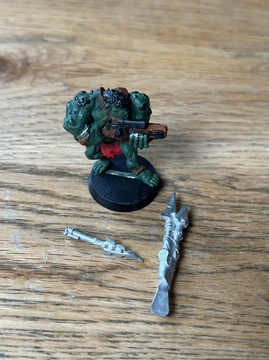Games Workshop Necromunda Scavvy Scaly with Scatter Cannon Scavvies GW