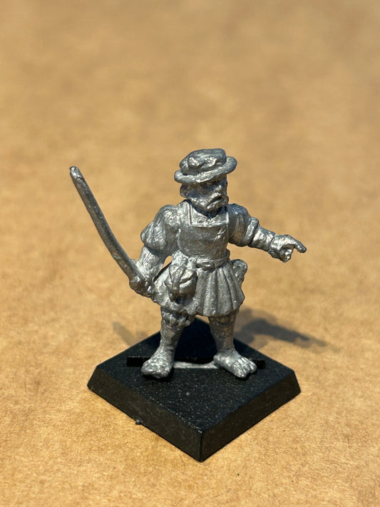 Citadel GW F4 Mercenary Ben Empire Fighter Militia Men at Arms 1980s Metal