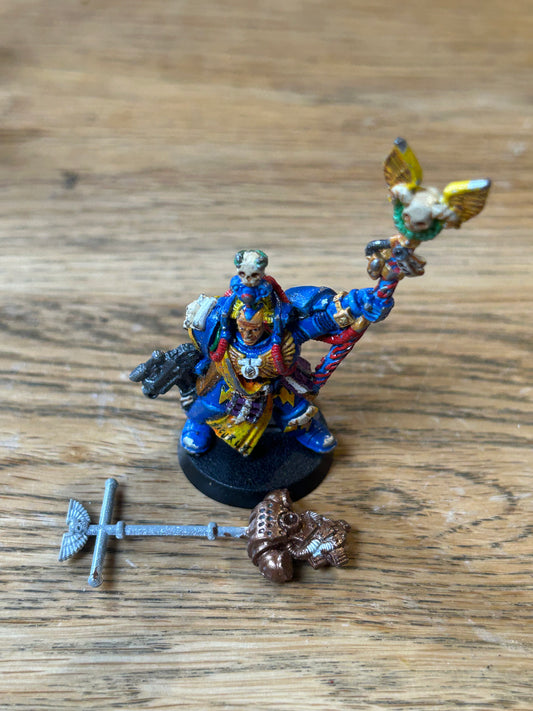 Metal Warhammer 40k Ultramarine Chief Librarian Tigurius