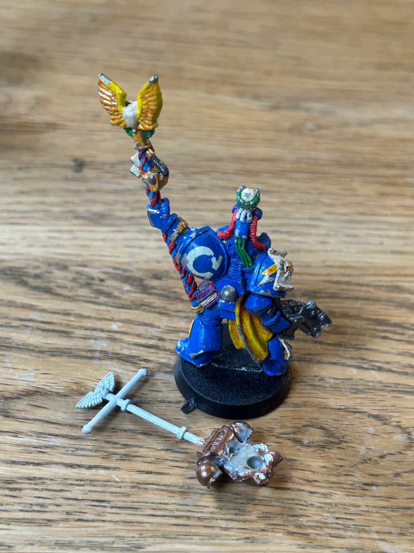Metal Warhammer 40k Ultramarine Chief Librarian Tigurius
