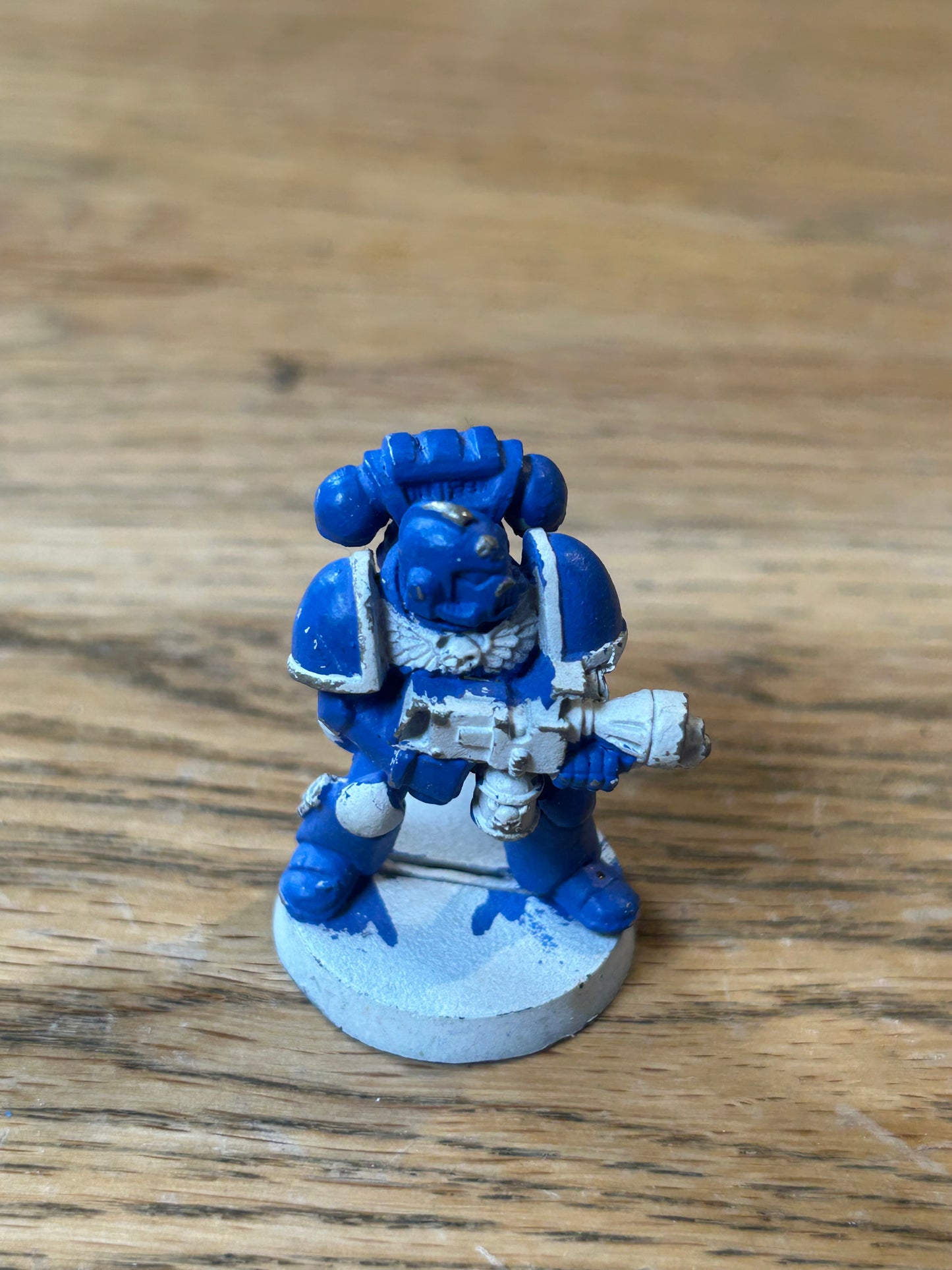 Classic Space Marine With Flamer - Warhammer 40K GW Metal Miniature