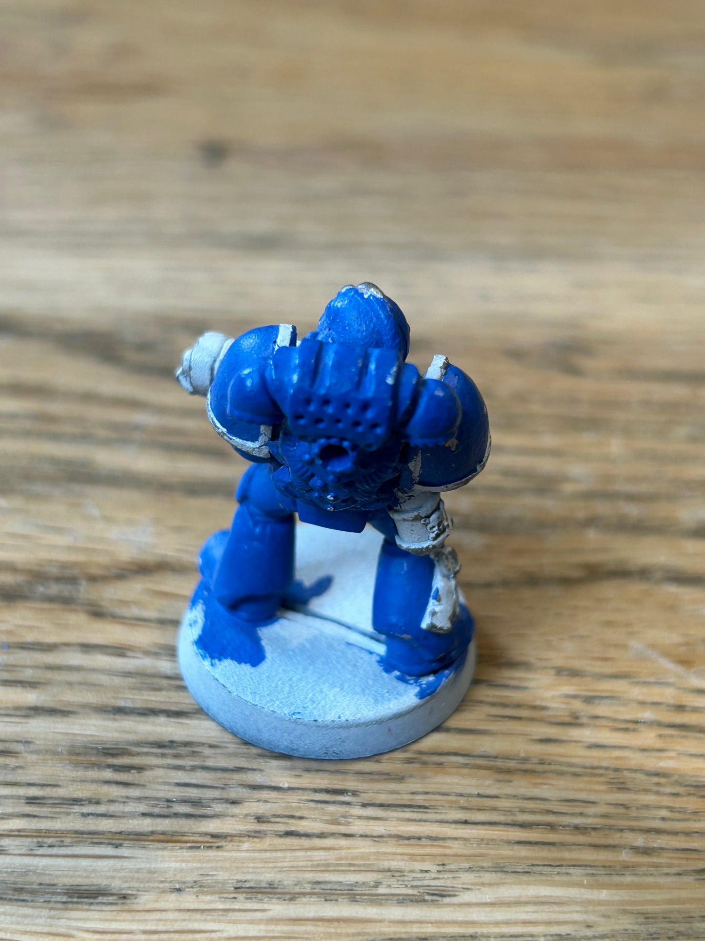 Classic Space Marine With Flamer - Warhammer 40K GW Metal Miniature