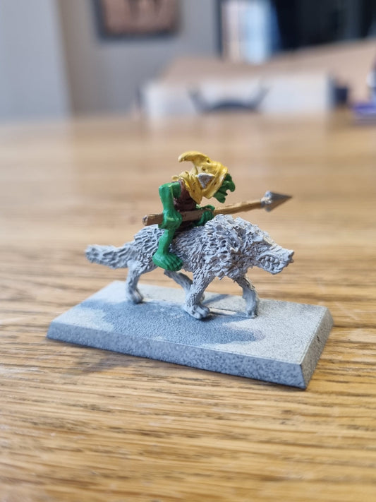 Warhammer fantasy c21 wolf rider Tudgot spearspiker goblins