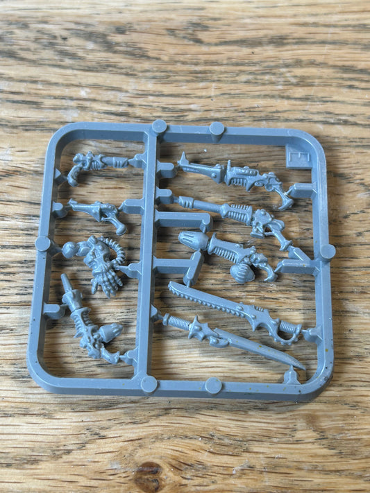 1990 Eldar Weapons Sprue Bits Games Workshop Warhammer 40k Rogue Trader WH40K