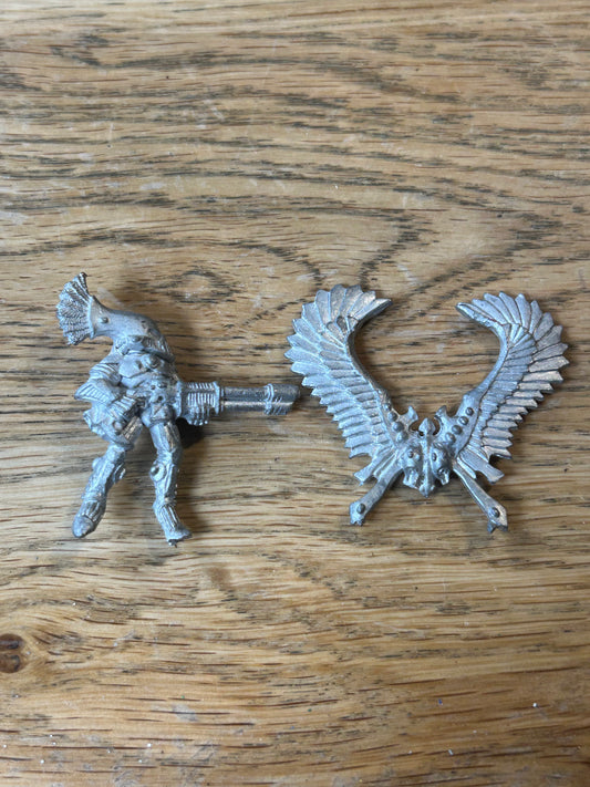 Warhammer 40k Eldar Swooping Hawk Exarch - Metal