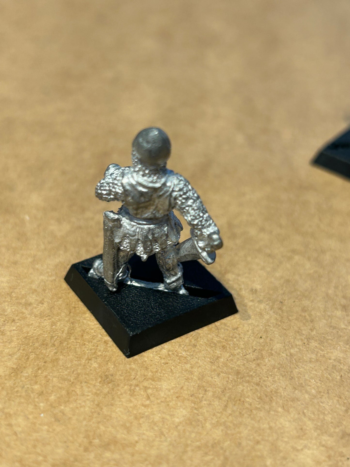 Games Workshop Citadel F9 Feudal Men at Arms Edric Bretonnian Metal Knight 1985