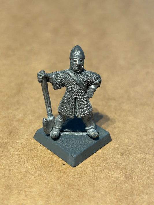 WARHAMMER CITADEL 80s F4 KNIGHT morceux normal men at arms BRETONNIAN FIGHTER