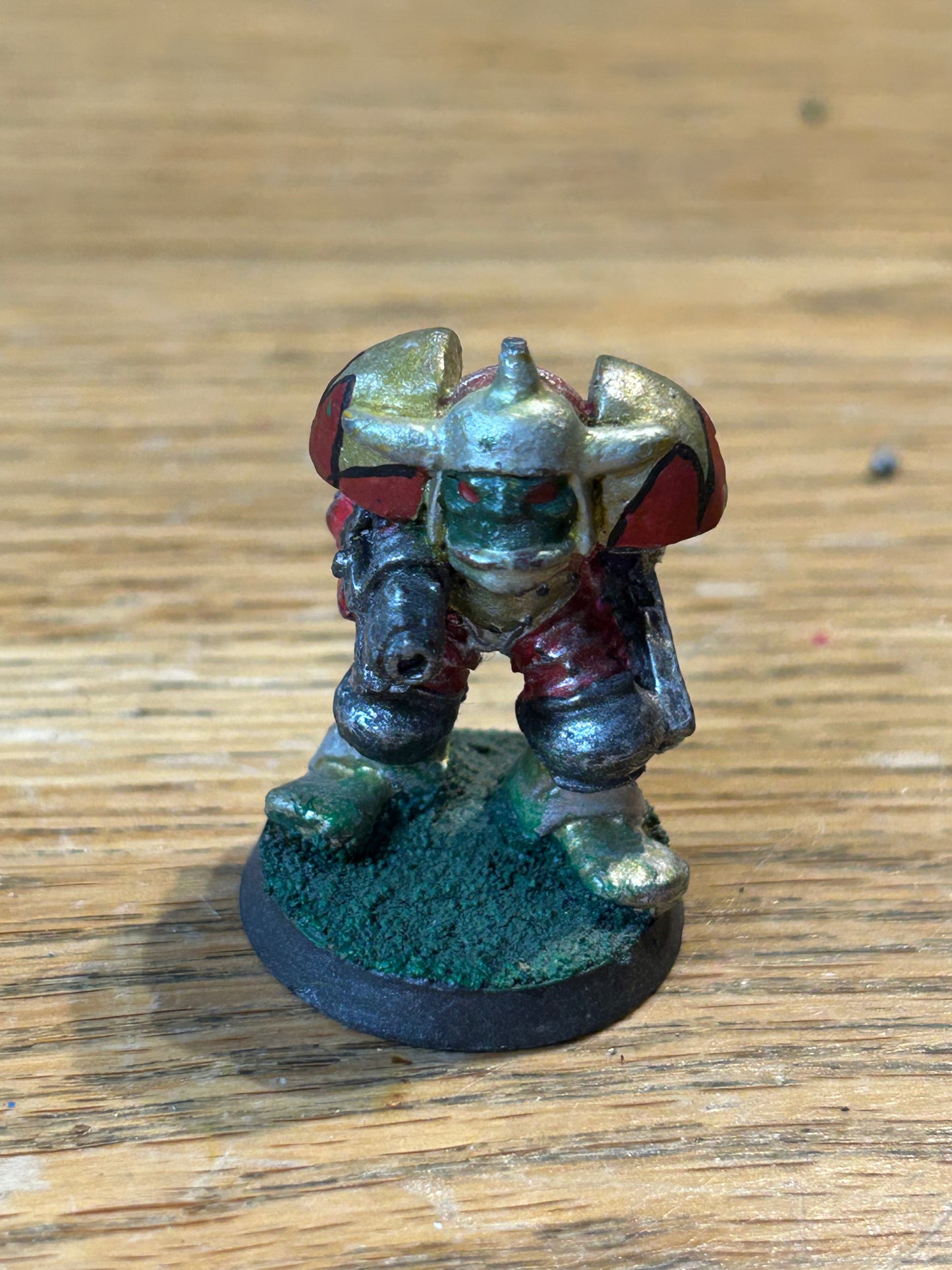 Warhammer 40k - Orks, Classic  Rogue Trader, Ork Nob in Power Armour