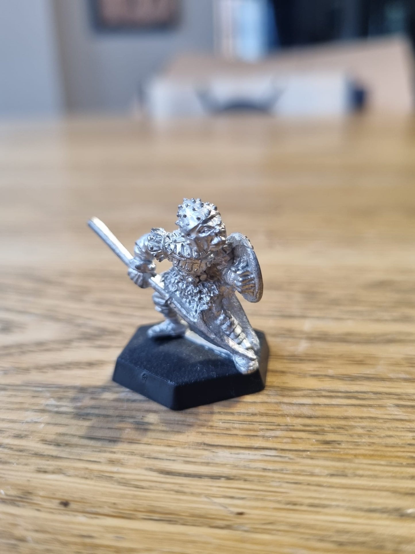 Half Orc of Saruman with spear  ME43 Citadel 1986 metal warhammer fantasy (2 available)