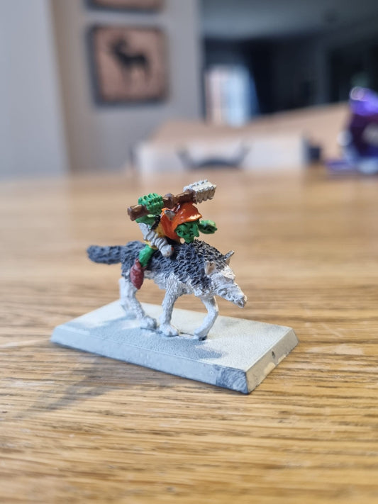 Warhammer fantasy c21 wolf rider Grubtog Clubspike