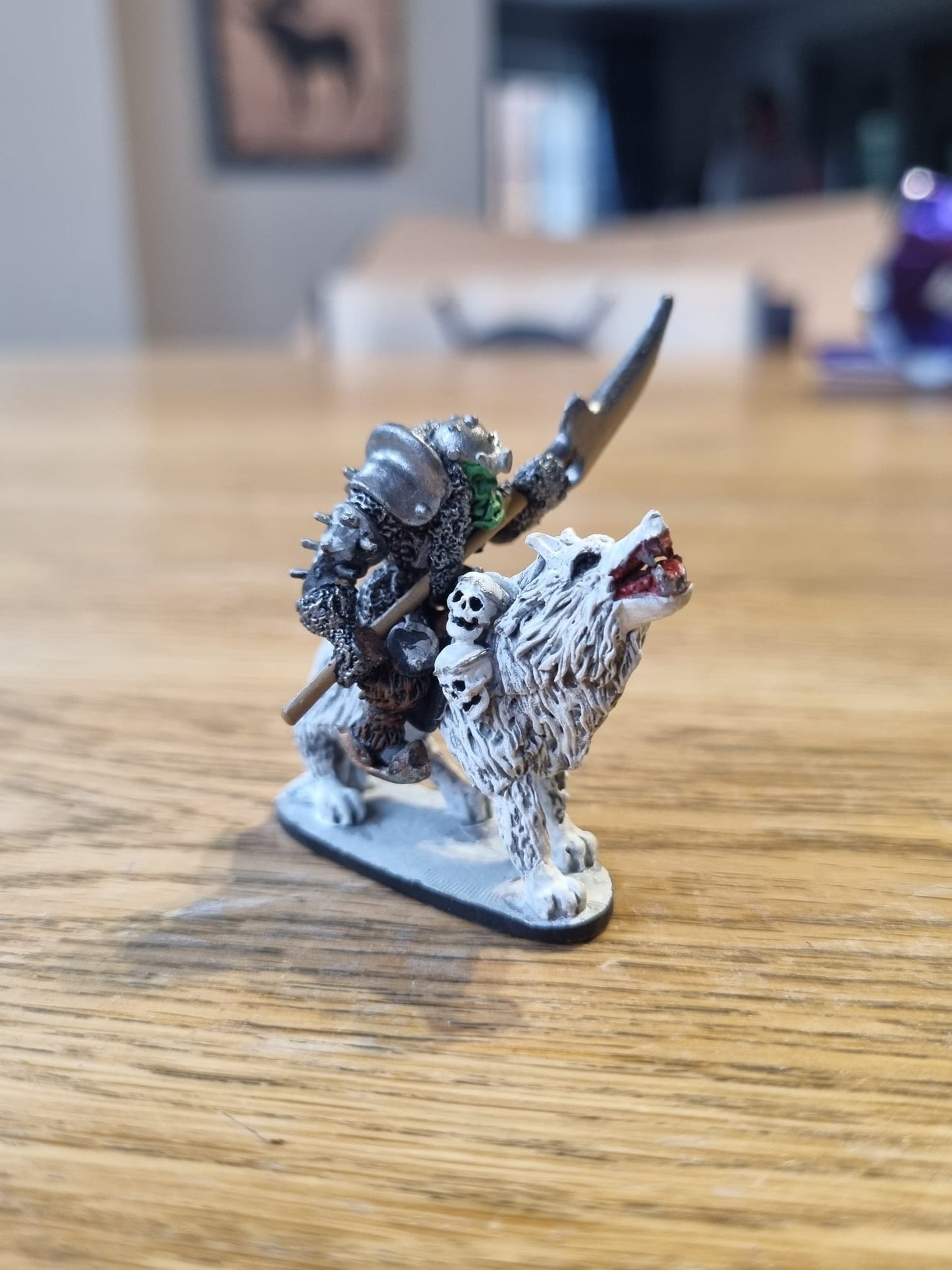 Grenadier models orc wolf rider