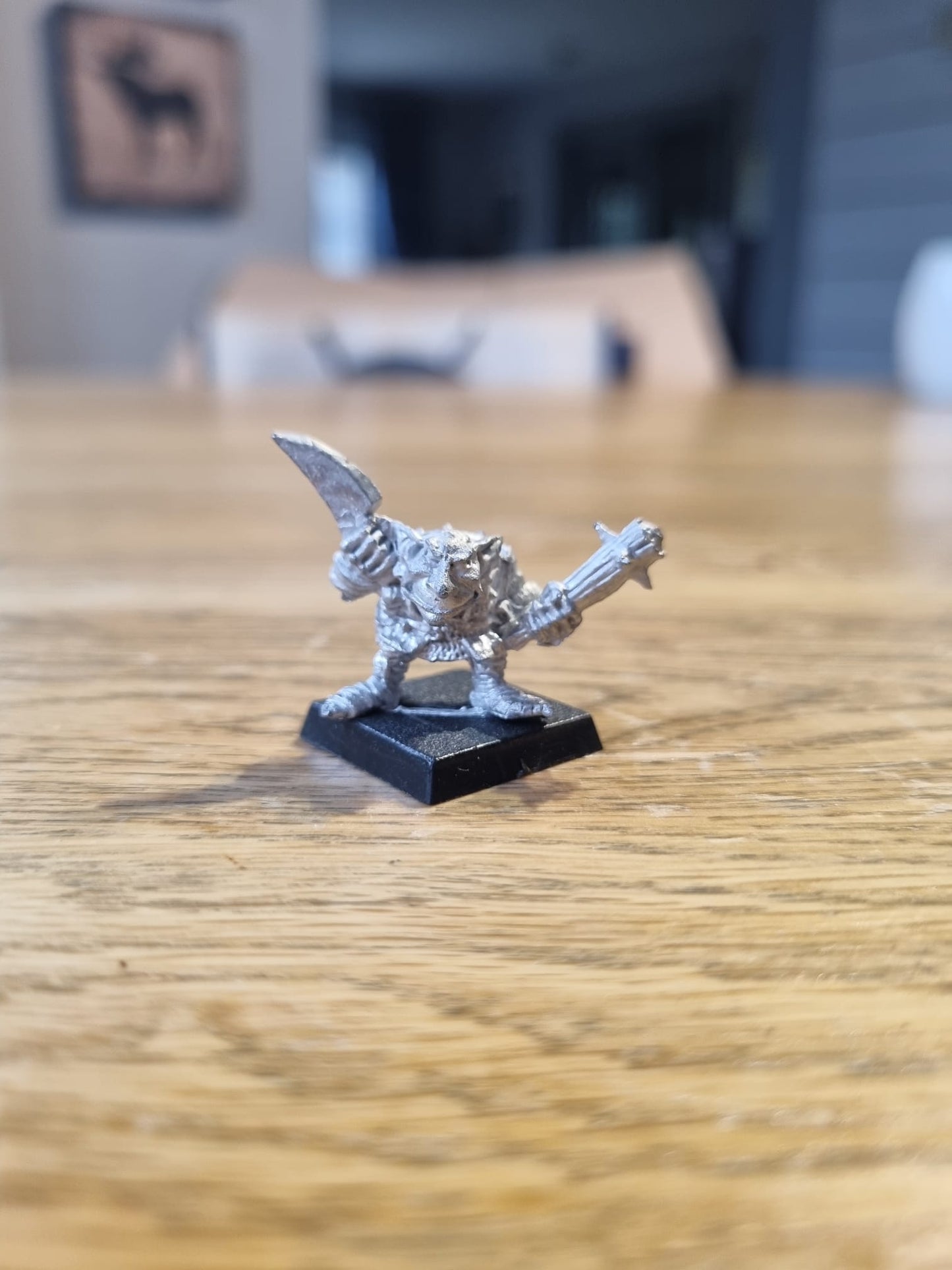 Goblin Leader Gumbag No-Hat Command C12 Orcs & Goblins WFB 80s Metal Citadel