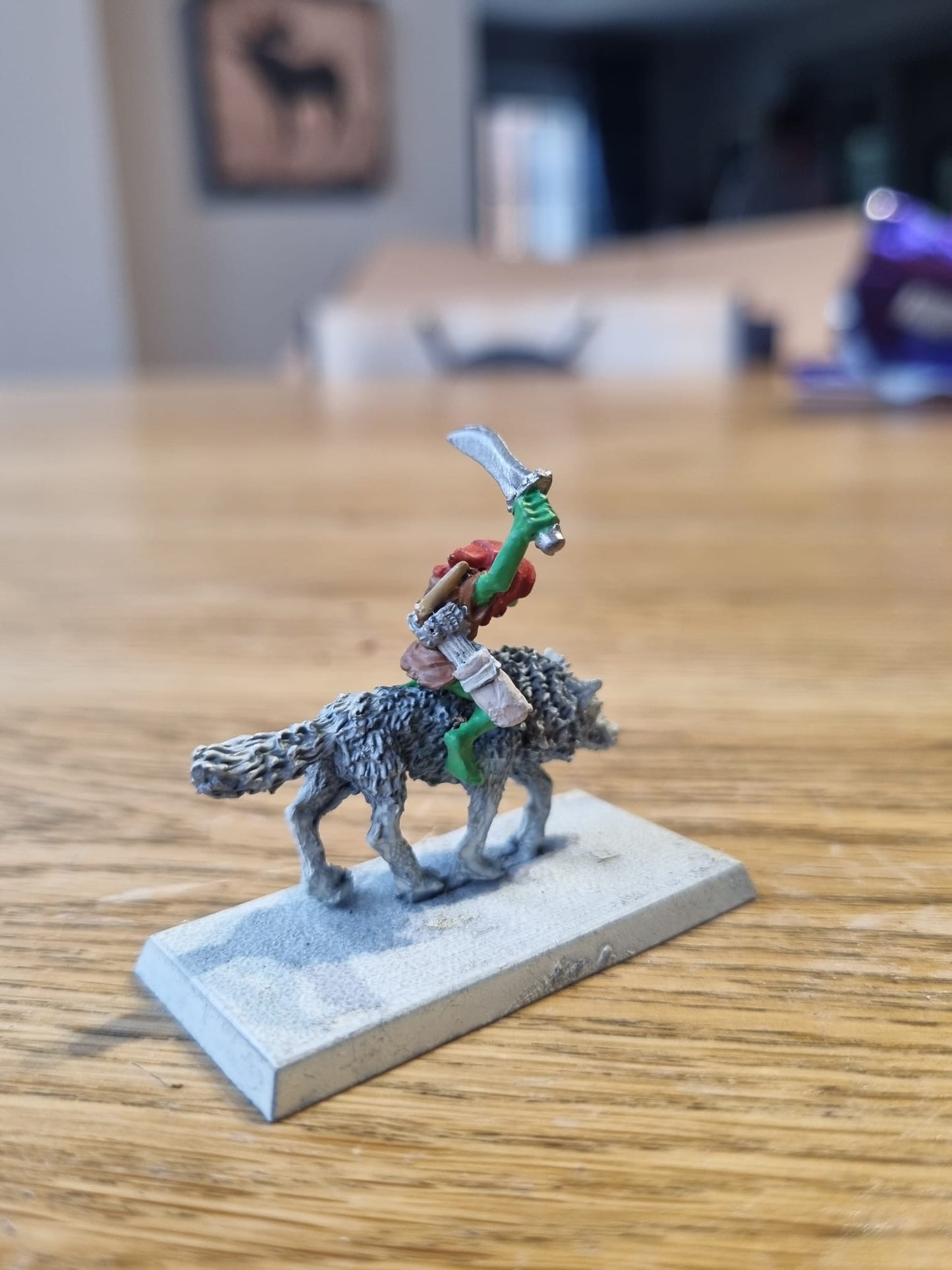Warhammer fantasy c21 wolf rider boglob goblins