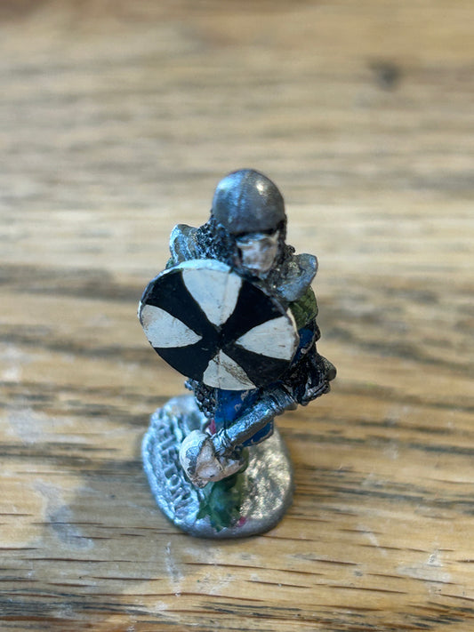 Citadel C17 Undead Skeleton Warrior mace Shield Metal Figure Fantasy Pre Slotta