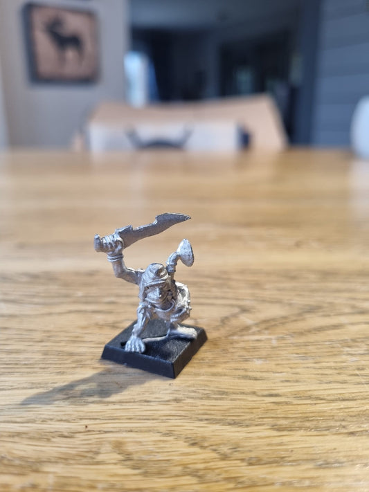 Games Workshop Citadel C12 Goblins Goblin Musician Hoodnose the howler / Narx the whiner Command GW