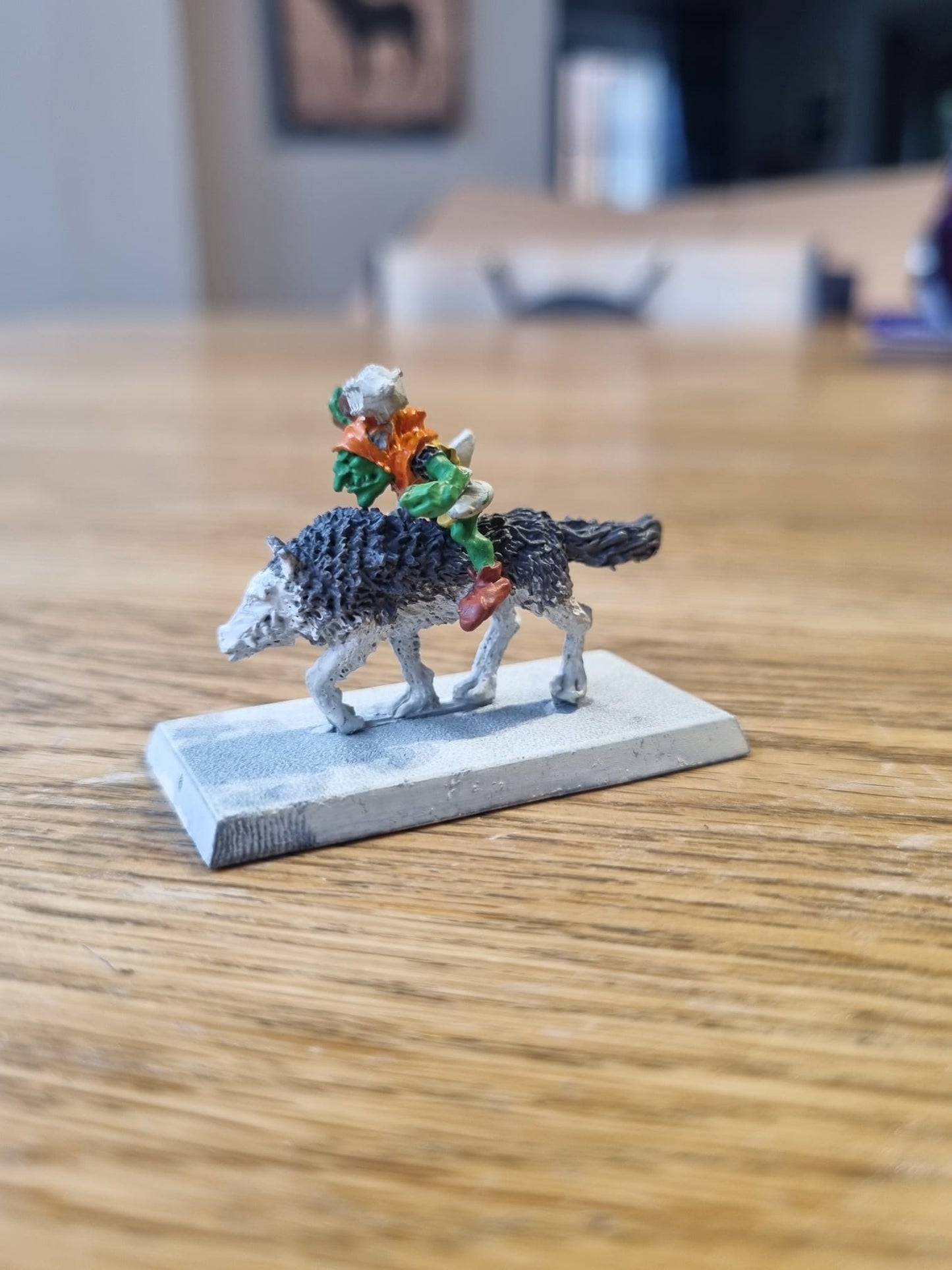 Warhammer fantasy c21 wolf rider Grubtog Clubspike